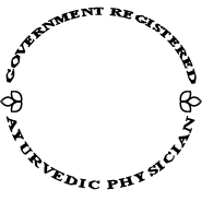GOVERNMENT REGISTERED AYURVEDIC PHYSICIAN